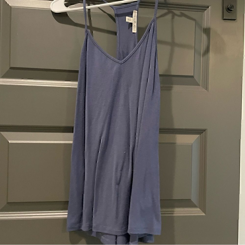 Express Blue Racerback Tank